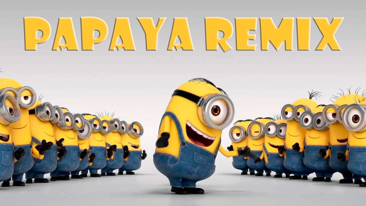 Papaya Remix 🍌 Minions Banana Bounce YouTube