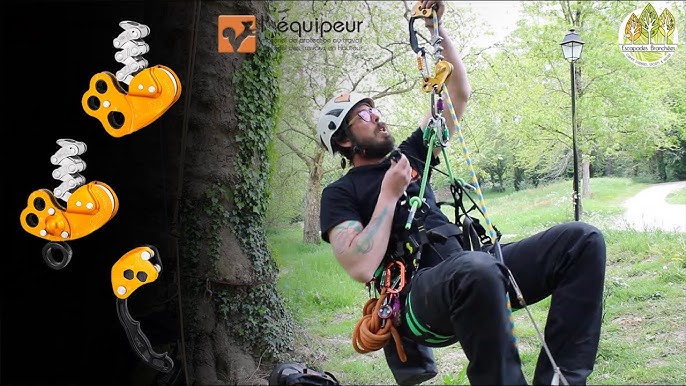 Tree Climbing With The Petzl Zig Zag, Fastest Mechanical Hitch