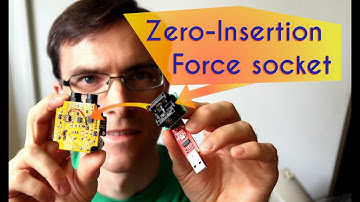 Programming microcontroller SOIC-8/SOP8 using a ZIF Socket for ATtiny85 with Arduino IDE