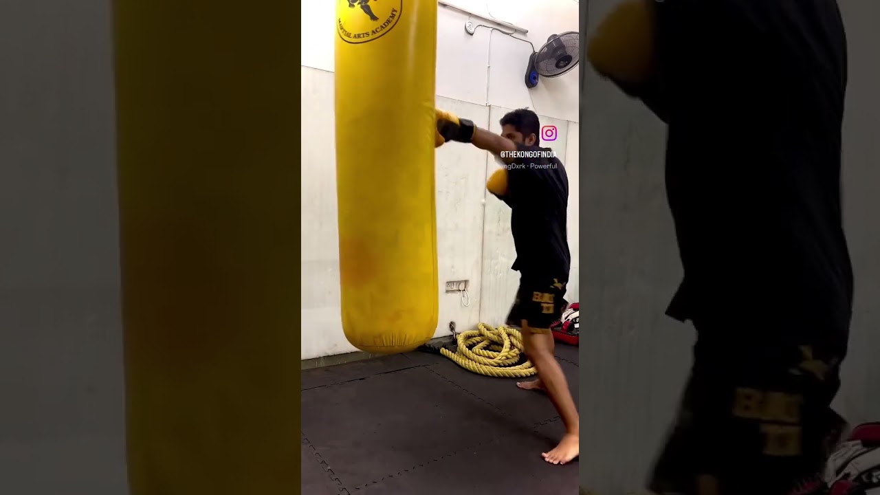 Jab Cross Right Kick Drill – 1 Slow, 5 Fast| Daily Kickboxing Combo” 