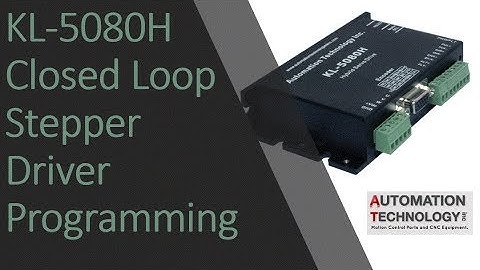 KL-5080H Closed Loop Stepper Driver Programming