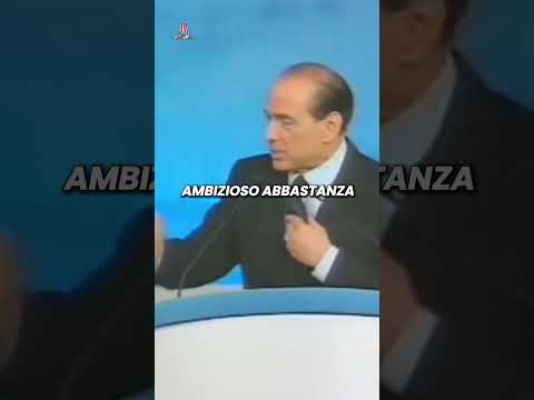Video Bisogna sempre puntare più in alto possibile | Silvio Berlusconi in un congresso del 1999