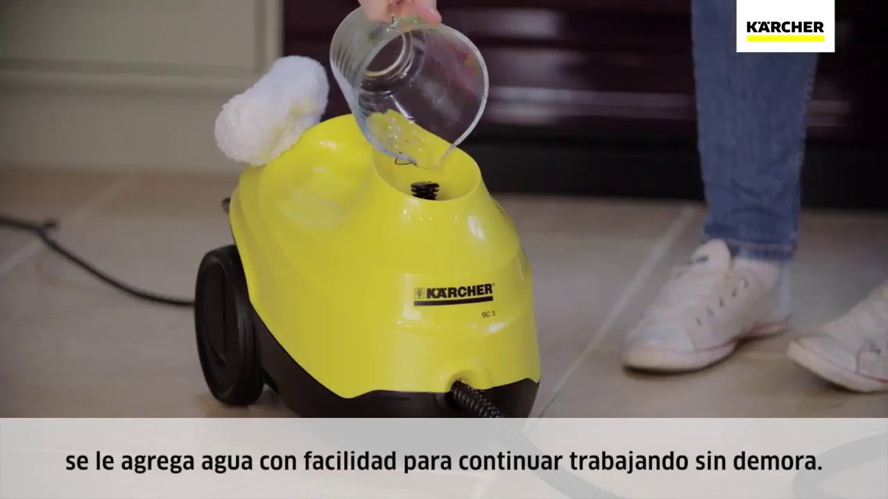 Limpiador a vapor Karcher SC3 Easyfix de 1.900W — Rehabilitaweb