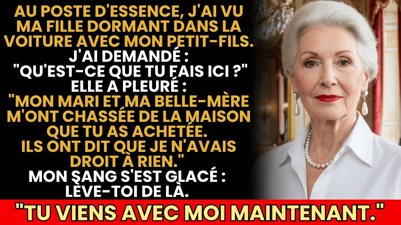 Ce soir-là, en arrivant à la station-service, j'ai aperçu une Peugeot grise garée dans le coin, les vitres embuées. J'ai reconnu la plaque de ma fille. Quand j'ai frappé à la vitre, elle avait les...