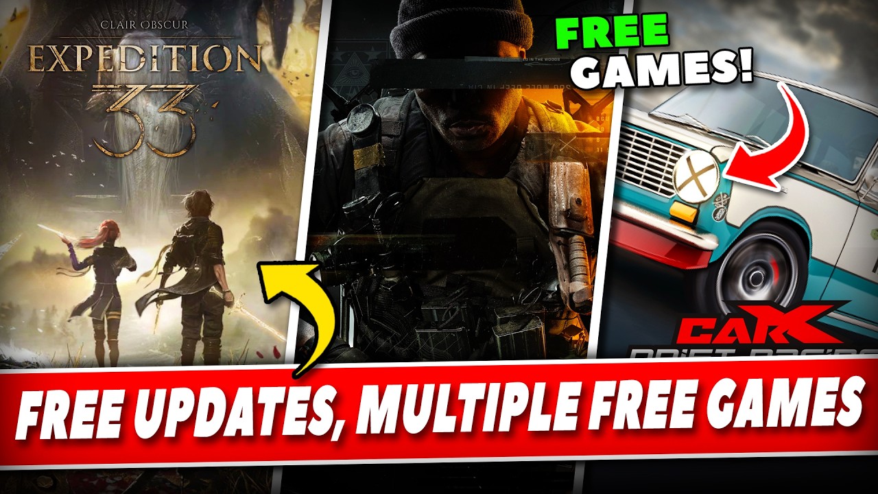 Multiple FREE Games, Expedition 33 FREE Update, Game pass & Steam Deal ...