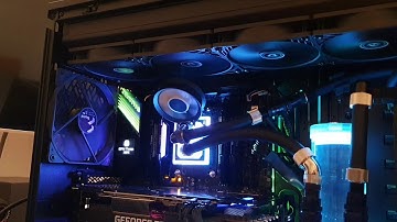 AMD TR3 3990x 3090 TUF scores and efficiency at very low noise levels