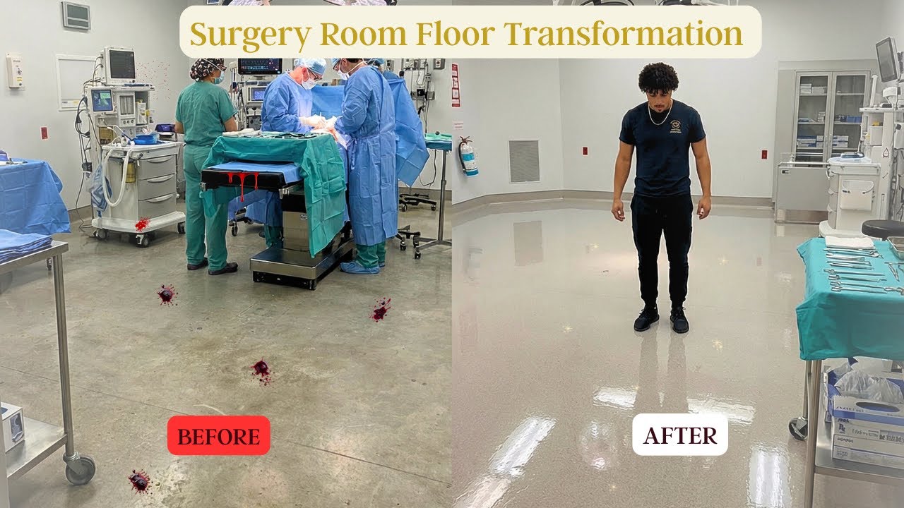 Insane Surgery Room Strip & Wax Transformation