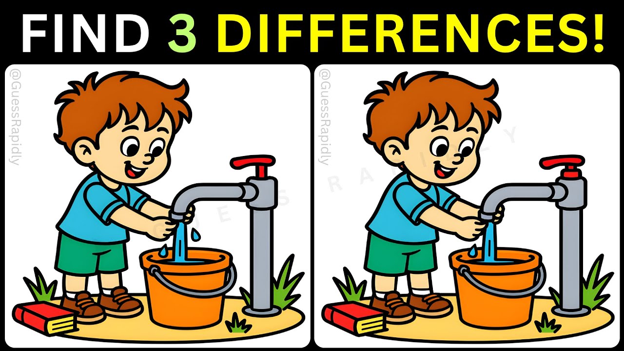 👀Три отличия ждут вас. Сможете ли вы уловить их все?🎉【#405 Игра-головоломка】