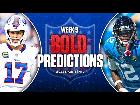 NFL Week 9 BOLD Predictions: Chiefs & Bills Shootout, Travis Hunter’s Two-Way Takeover 👀