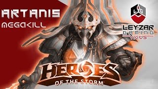 Heroes of the Storm (Gameplay) - Artanis Purifier Beam Mega Kill