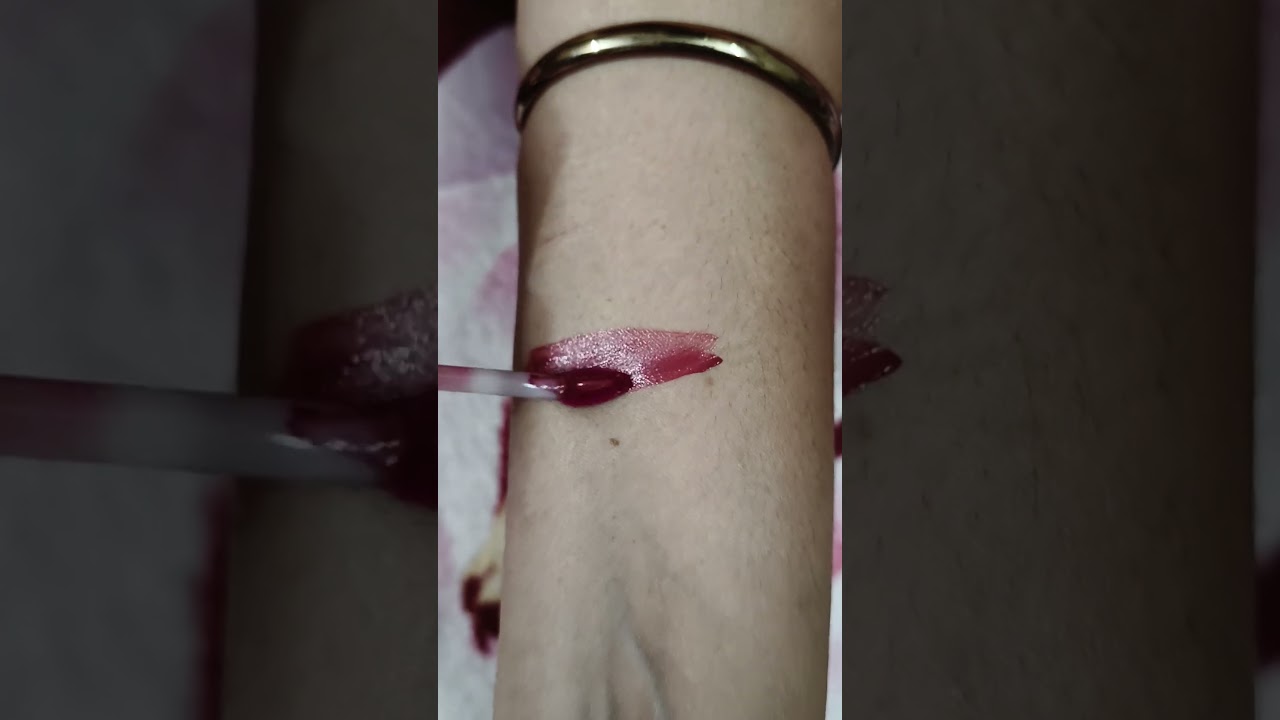 L.A. Girl Glossy Tint Lip Stain GLC702 DIVINE Hand Swatch 