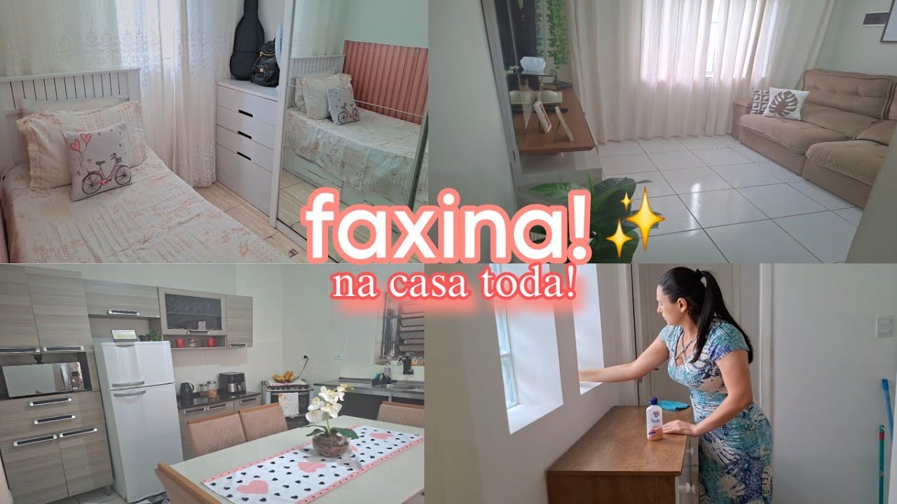 ✨️FAXINA COMPLETA PARA RECEBER VISITAS🧼🏡| LIMPEZA E ORGANIZAÇÃO NA CASA TODA!JYSSOUZA 