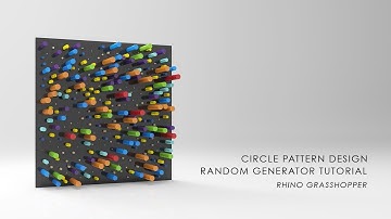 Circle Pattern Design_Random Generator Rhino Grasshopper Tutorial