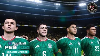 MÉXICO X ÁFRICA DO SUL GAMEPLAY DIGITAL JOGO DE HOJE NO PC PES21