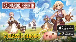 Ragnarok: Rebirth Gameplay - Mobile MMORPG, Official Launch