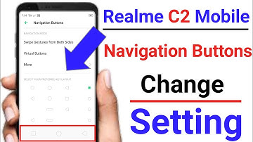 realme c2 navigation bar change kaise kare | how to change navigation bar on android realme