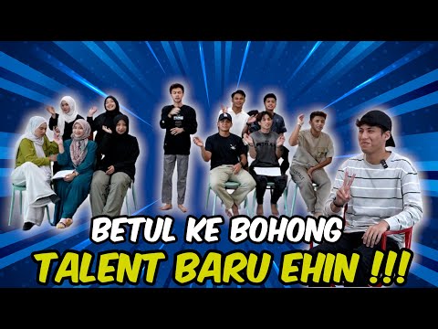 BETUL KE BOHONG TALENT BARU EHIN !!! MIMI TER1PU SELAMA INI ...