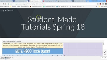 Creating a Screencast Tutorial