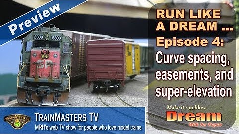 PREVIEW: Better performing model railroad curves