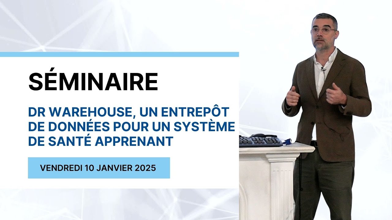 Séminaire - Nicolas Garcelon, Responsable de la plateforme data science - Institut Imagine