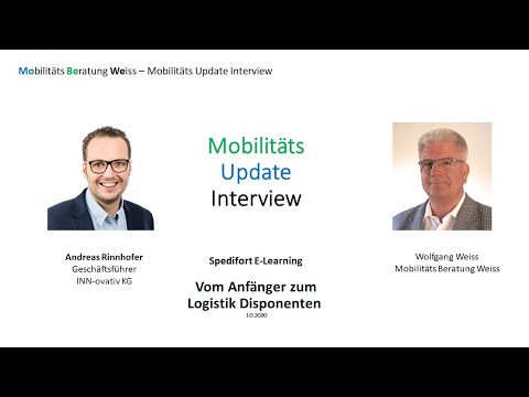 Mobilitäts Update Interview E-Learning für Speditionen – Vom Anfänger zum Disponenten