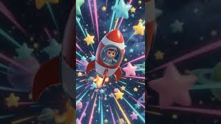 🚀 Baby Astronaut's Space Adventure 🌙✨ | Fun Kids Short #shorts