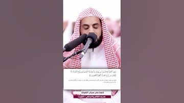 شيخ رعد الكردي حالات واتس اب | سورة: (يوسف: ٨٦)