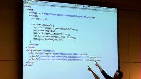 22C3 - Leaning JS with Google Maps