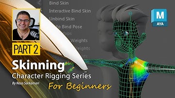 Character Rigging for Beginners: 02 Skinning