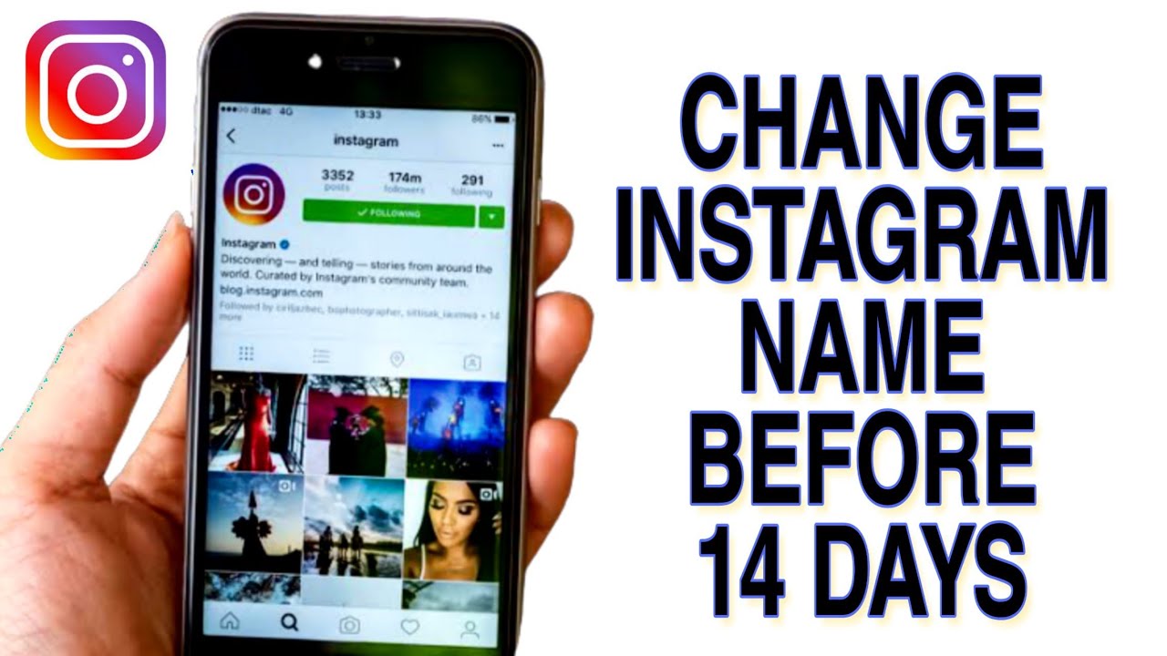 How To Change Instagram Name Before 14 Days - YouTube