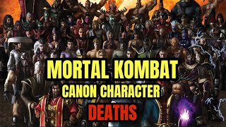 MORTAL KOMBAT : ALL CANON DEATHS