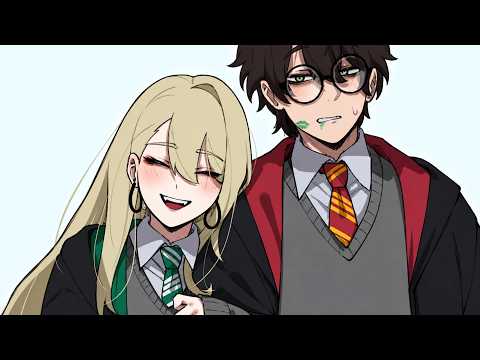 Jealous Female Draco Malfoy 5 | Slytherin Girl Draco Malfoy | Harry Potter x Malfoid Comic Dub