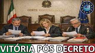 Urgente Vitória Pós Decreto Na Cidadania Italiana. Caso Relacionado Com Corte Consucional.