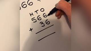 Year 3 Formal written method of addition
