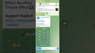 use this new instant AI telegram bot change automatic voices real time effects and 100% smooth 💯💯💯 screenshot 3
