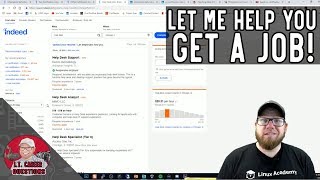 Let Me Help You Get a Job in Information Technology!  Pay it Forward