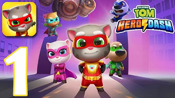 Talking Tom Hero Dash | Gameplay Walkthrough Part 1 | Game iOS/Android