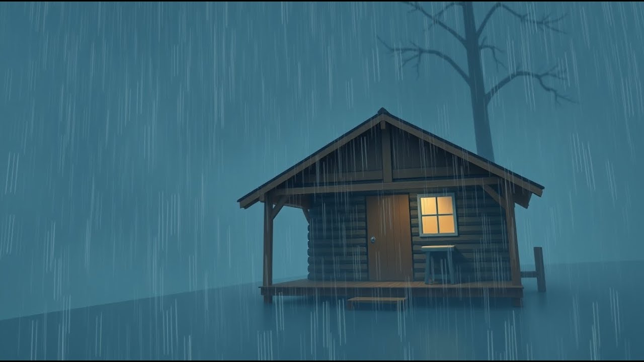 Sleepy Thunder Nights Rain & Storm Sounds for Relaxation