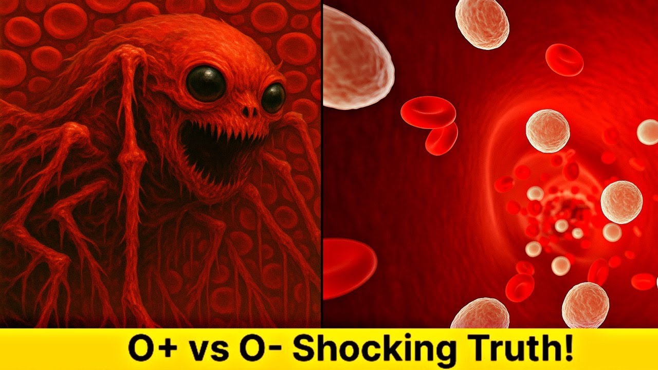 The Bizarre Differences Between Positive and Negative Type O Blood!
