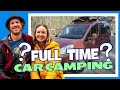 First week of car camping full time didnt go to plan