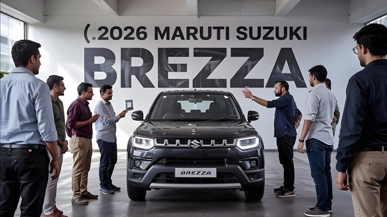 2. 2026 Maruti Brezza Officially Unveiled | New Model First Look ...