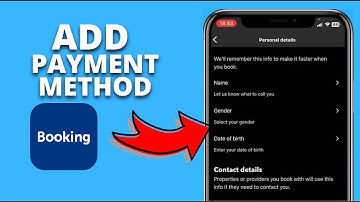 How to add a Payment Method on Booking.com