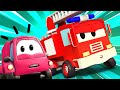 Patroli Mobil 🚓 🚒 Dengan Tom Si Mobil Derek dan Kecelakaan  - Truk kartun untuk anak-anak