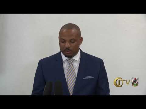 Minister Jason Hayward Press Conference On Labour Force Survey, July 12 2023