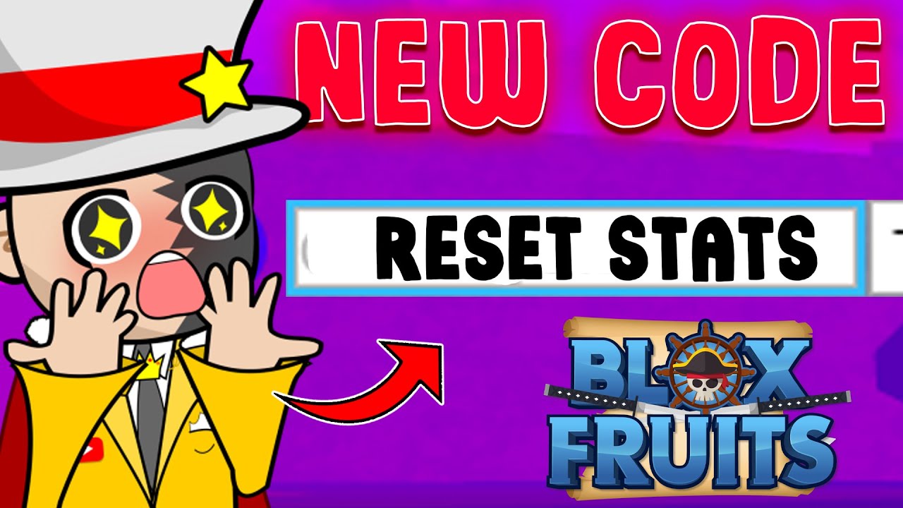 codes reset stats in blox fruits