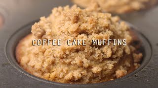 EASY Coffee Cake Muffins