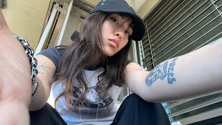 ASMR ☆ fast & aggressive lofi triggers (outdoor)