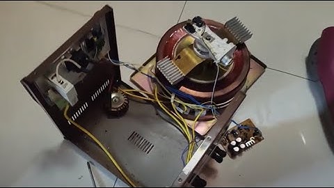 Cấu tạo ổn áp LIOA 7500VA đơn giản thật!!