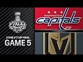 Capitals win Game 5 to secure first Stanley Cup title