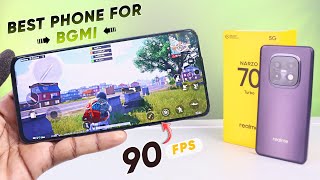 Realme Narzo 70 Turbo BGMI Test 90 FPS Gaming Under 15000 😱